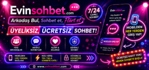 Arkadaş bul, sohbet et, flört et